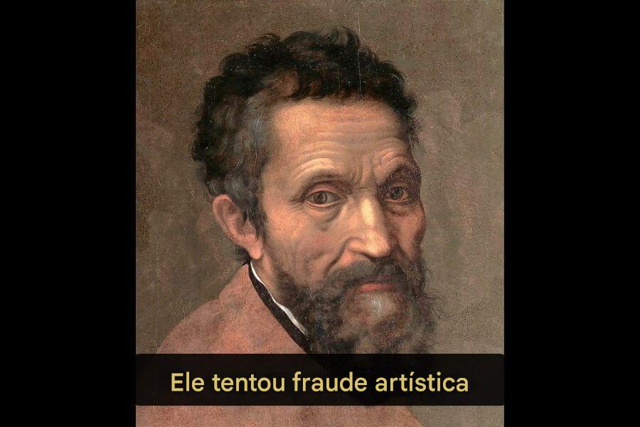 retrato de michelangelo