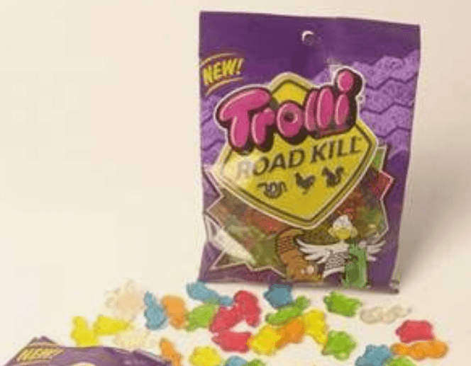 Trolli Roadkill from Pinterest