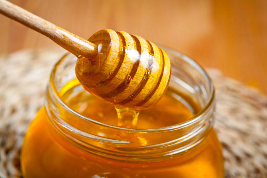 Pot of honey