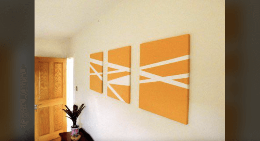 DIY wall art from Reddit