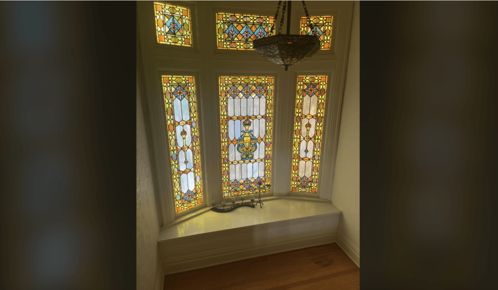 stained glass windows