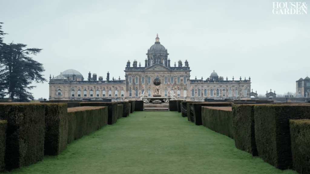 Castle Howard, where Bridgerton's Clyvedon Castle scenes were filmed