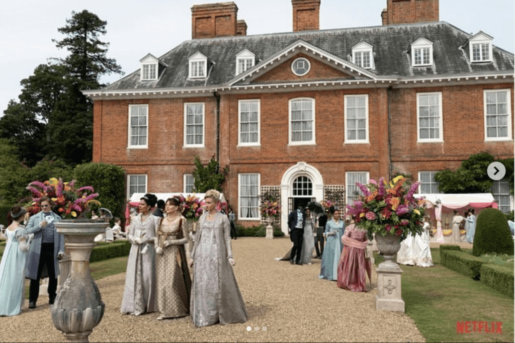 Bridgerton filming at Squerryes estate