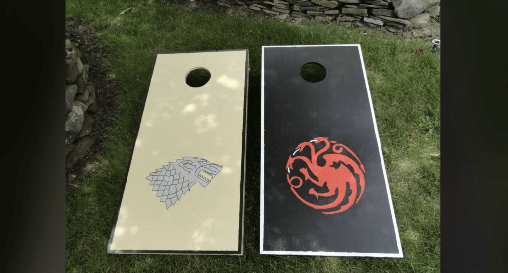 game of thrones diy bean bag toss