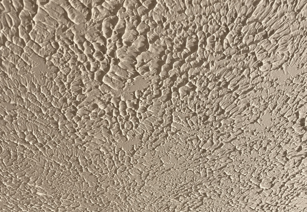 Textured ceiling