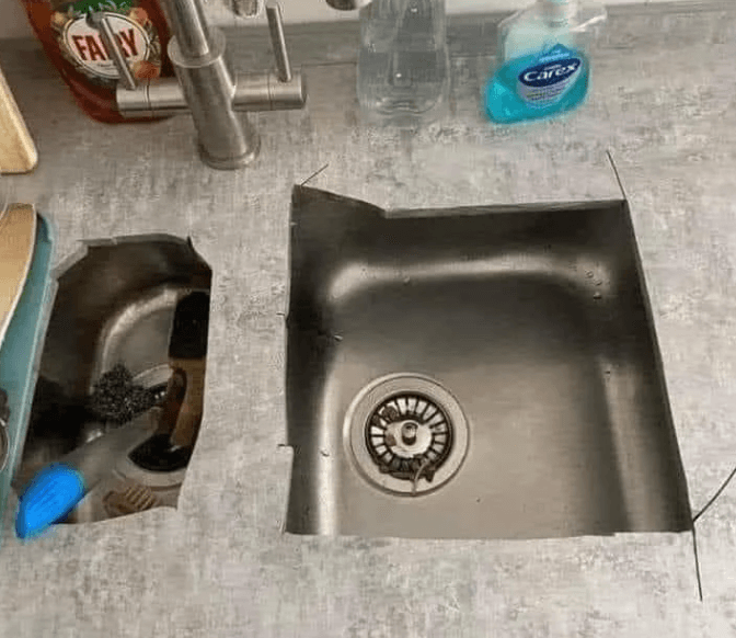 Bad countertop DIY