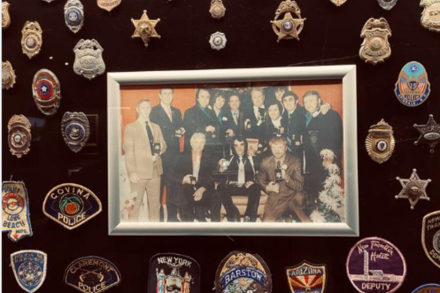 Elvis Presley's Police Badges Collection