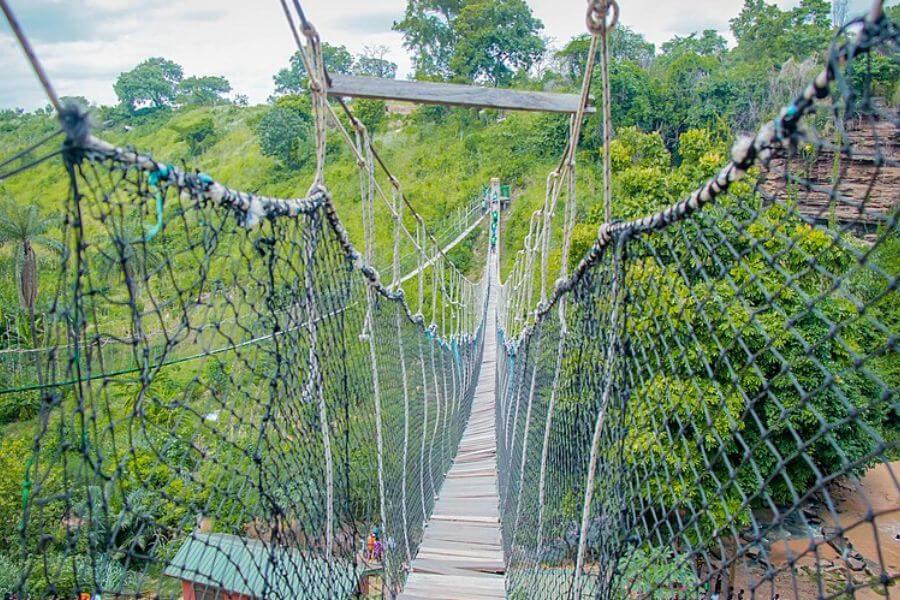 hanging bridge