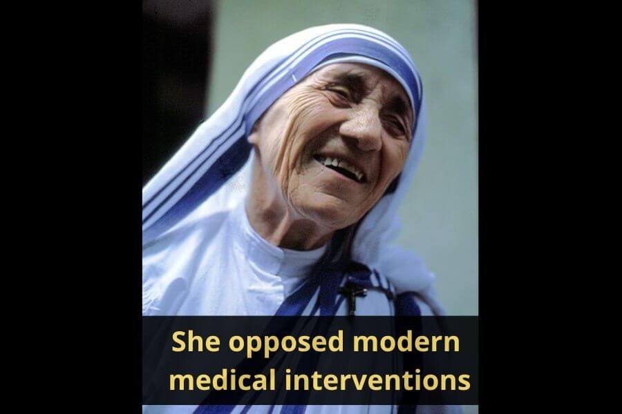 Portrait of Mother Theresa