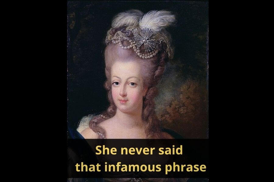 Painting of Marie Antoinette