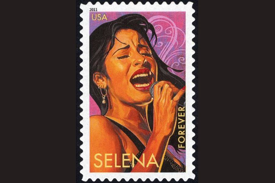 Selena Quintanilla Postage Stamp