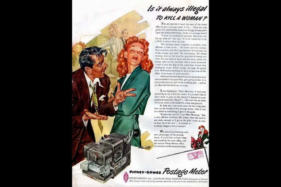 vintage sexist ad