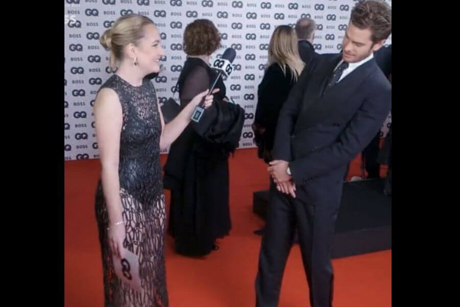 amelia and andrew red carpet