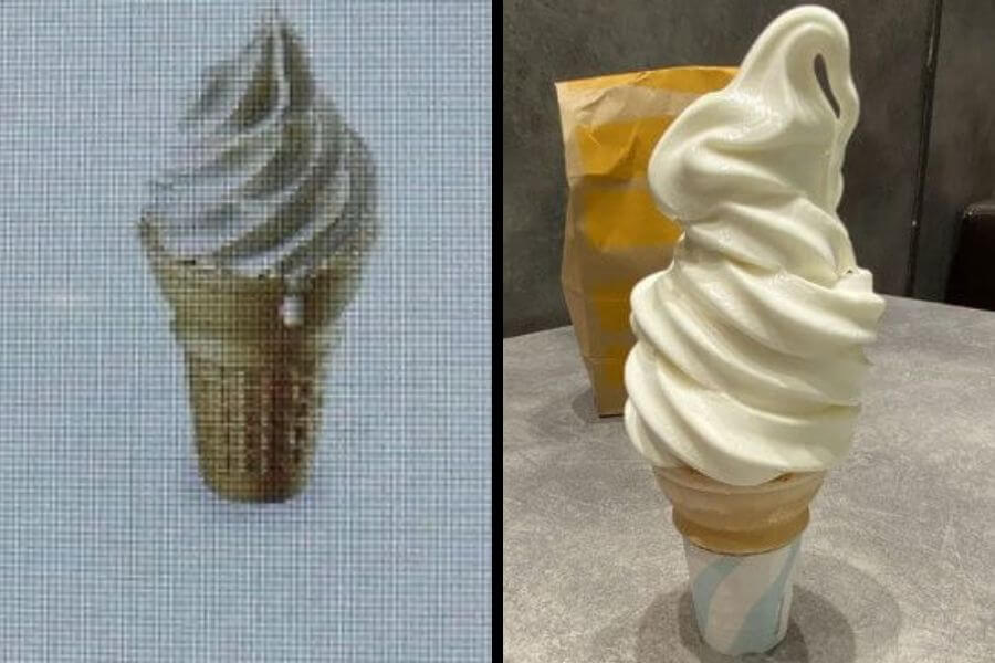 icecream cone comparison