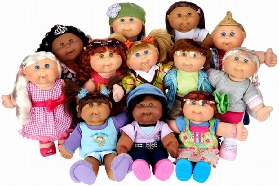 80s 90s rechageable Cabbage Patch Kids Set