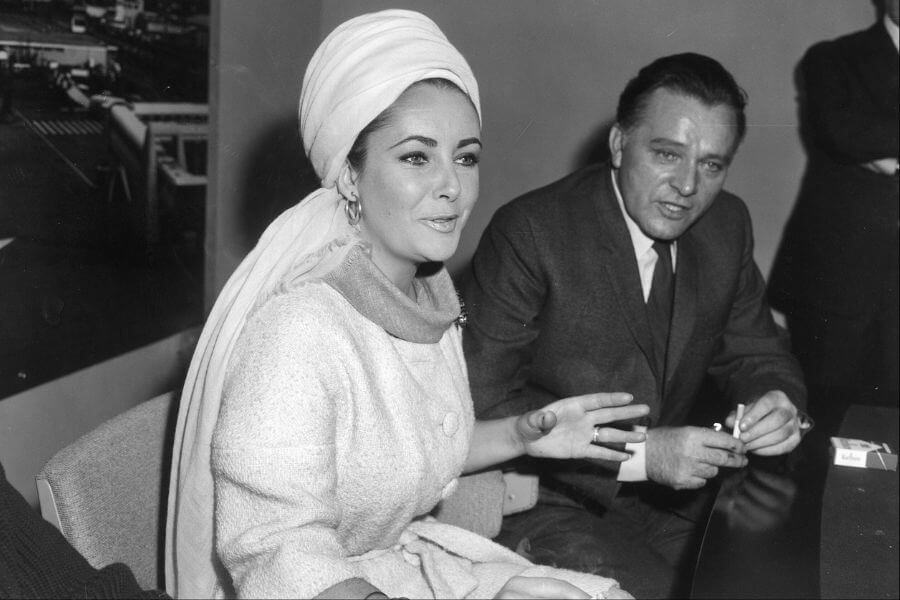 Richard Burton and Elizabeth Taylor