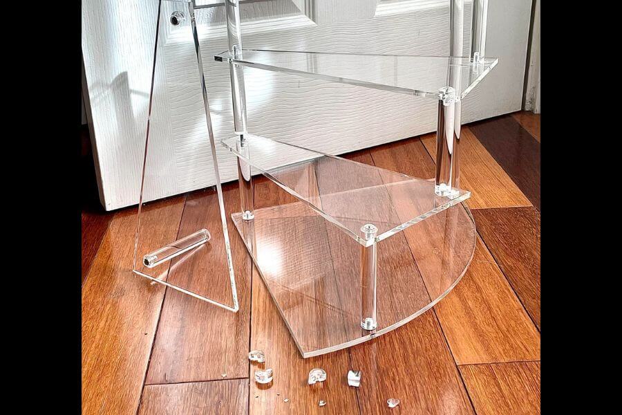 clear plastic furniture