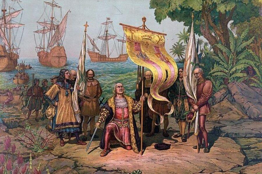 Christopher Columbus painting