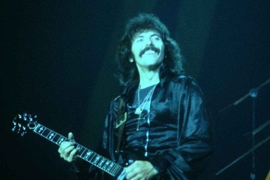 Tony Iommi, the guitarist for Black Sabbath