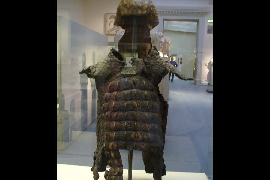 roman crocodile armor