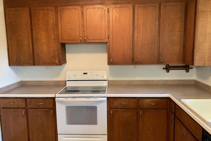 old kitchen cabinets