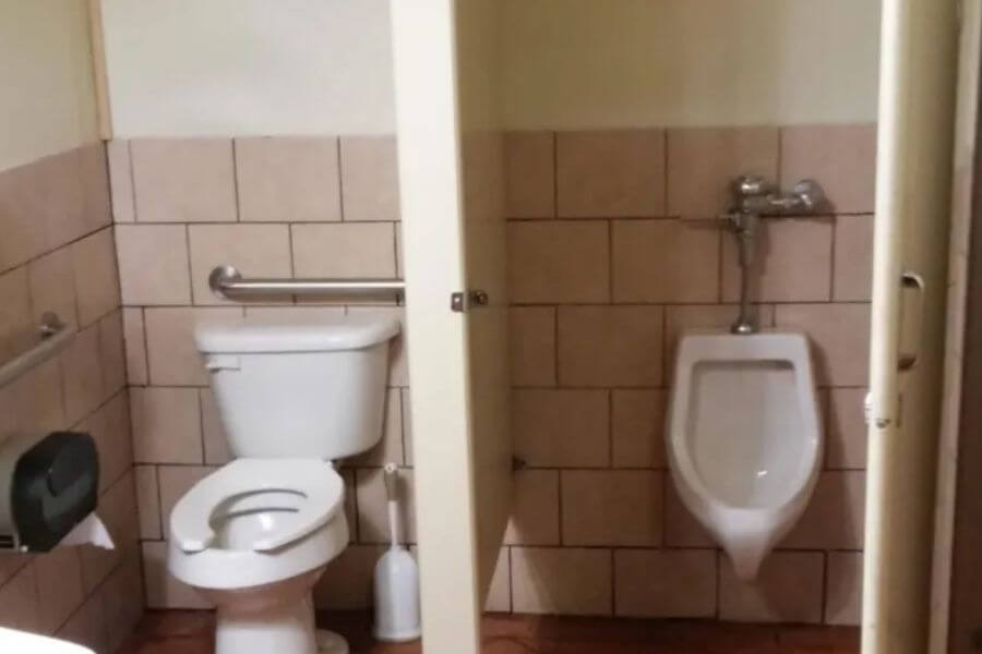 man's bathroom