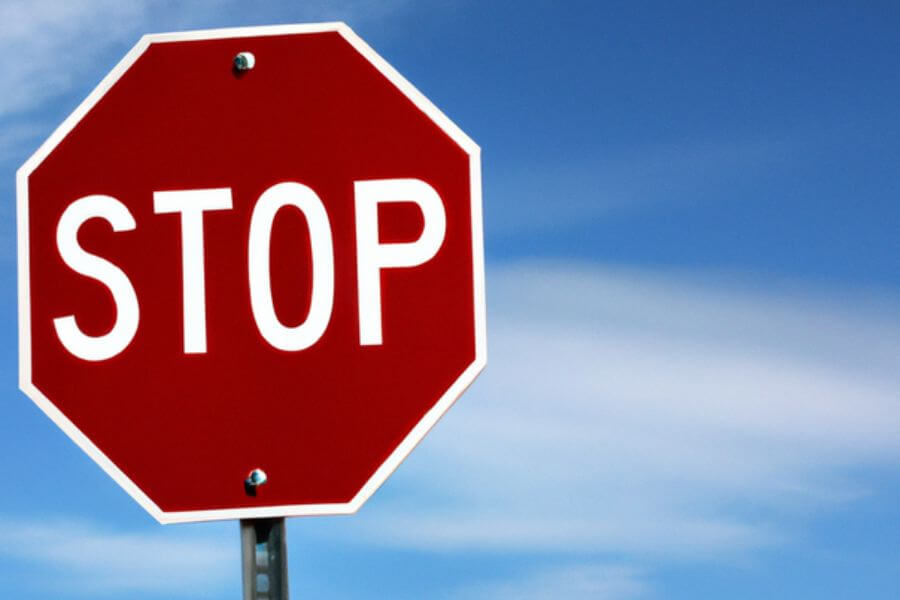 stop sign