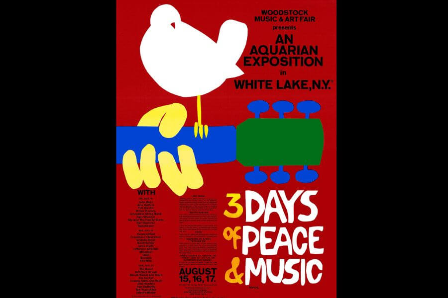 Woodstock 1969 poster