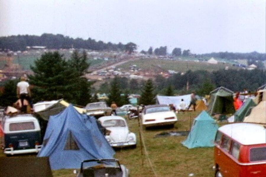 tents at woodstock