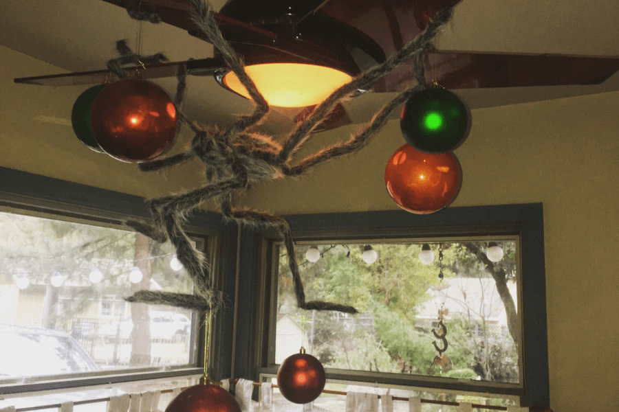 christmas spider