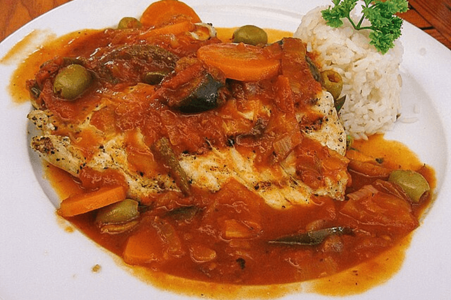 Pescado a la Veracruzana