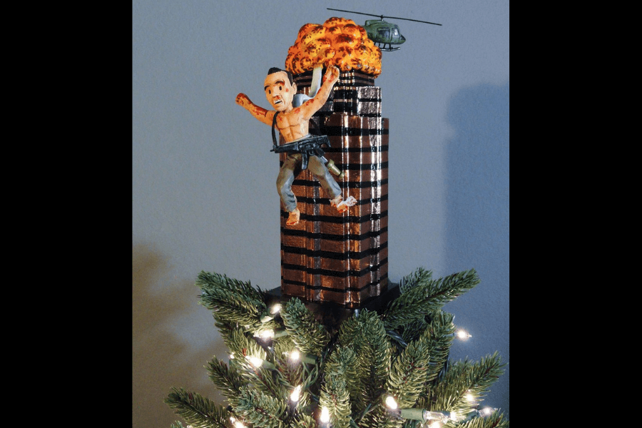 die hard inspired topper