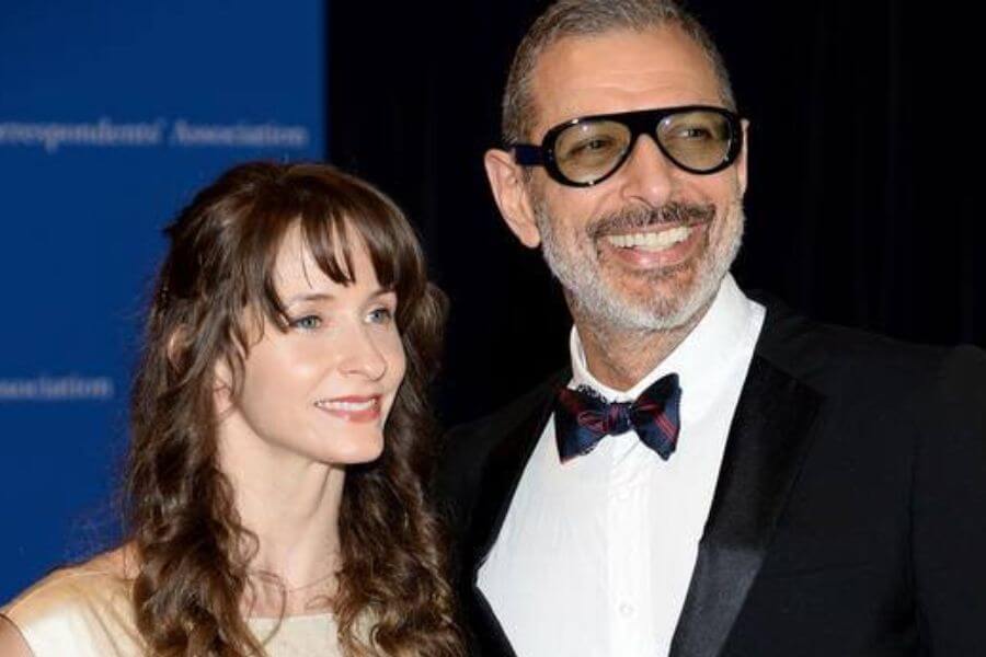 Emilie Livingston & Jeff Goldblum