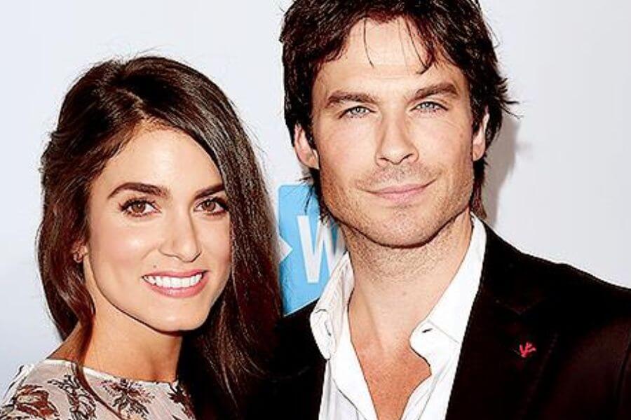 Nikki Reed and Ian Somerhalder