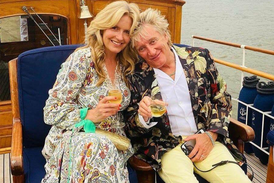 Rod Stewart & Penny Lancaster