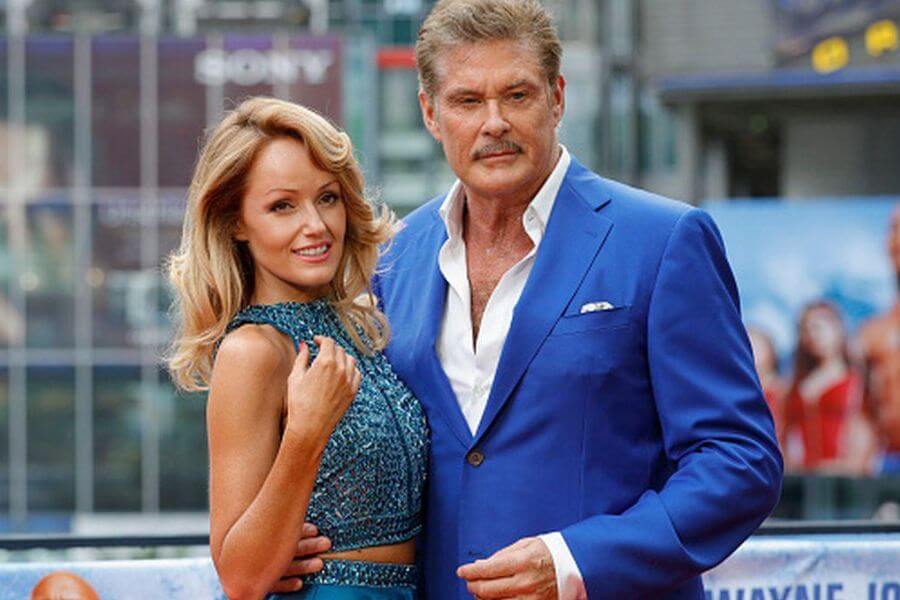 Hayley Roberts  David Hasselhoff