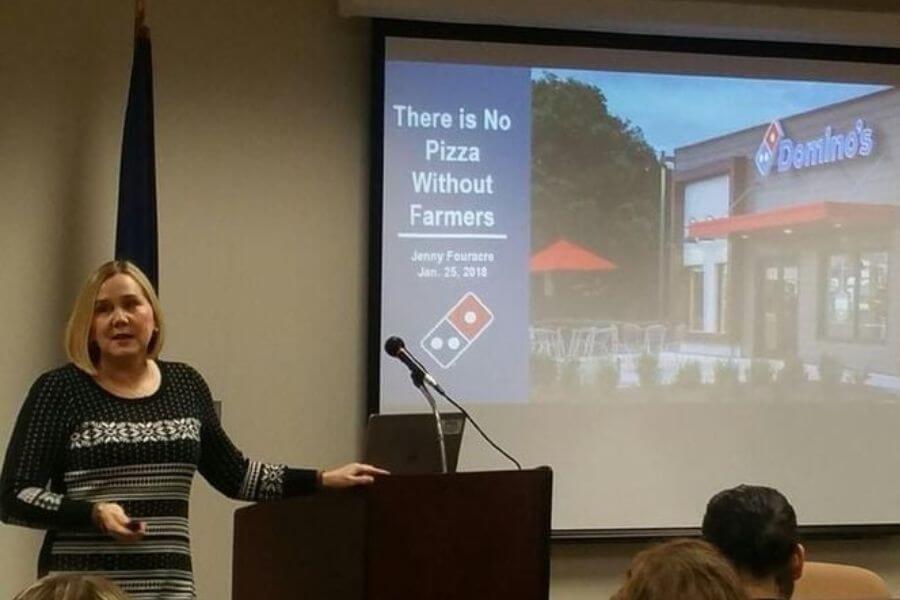 Domino's corporate meeting