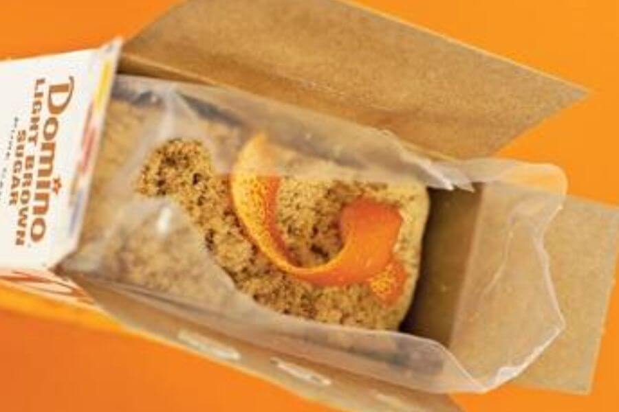 critus peels on brown sugar box