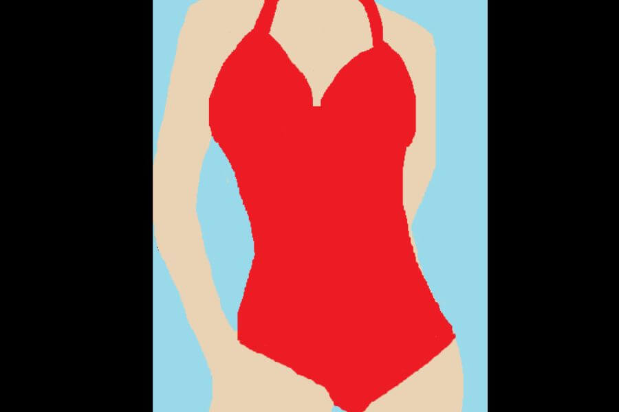 illustration of swimsuit