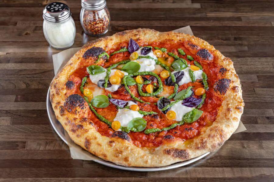 tye die pizza