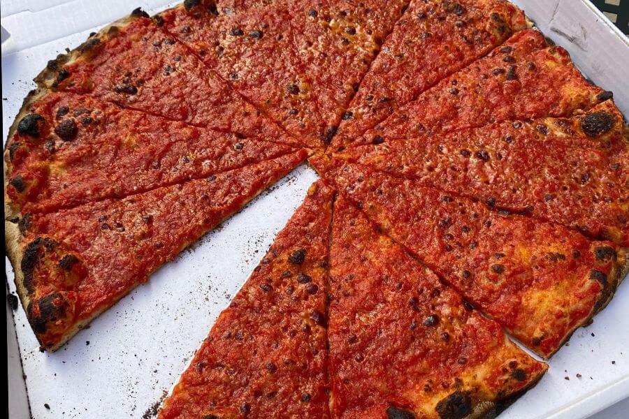 Tomato Pie pizza