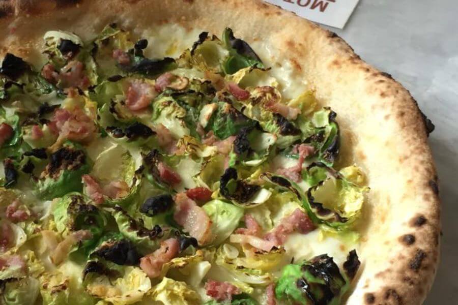 brussel sprout pizza