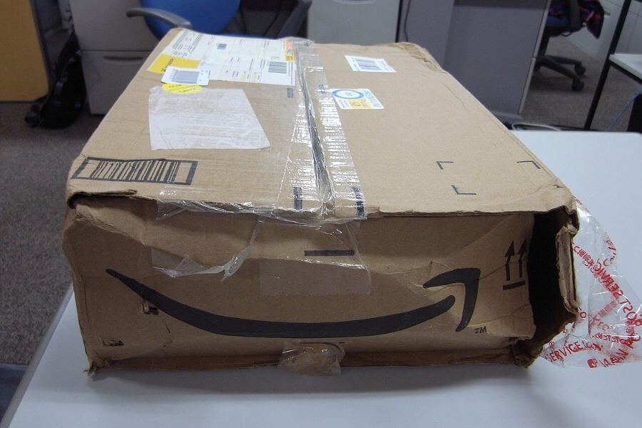 amazon package brown  box