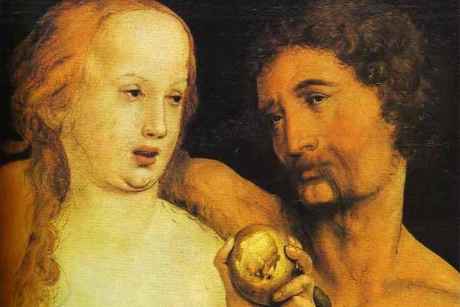 Hans Holbein - Adam and Eve