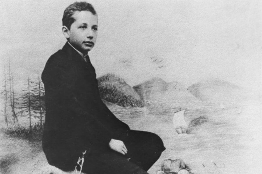 Albert Einstein as a child