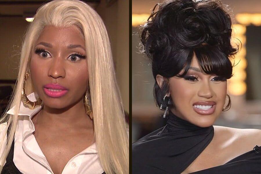 Nicki Minaj and Cardi B