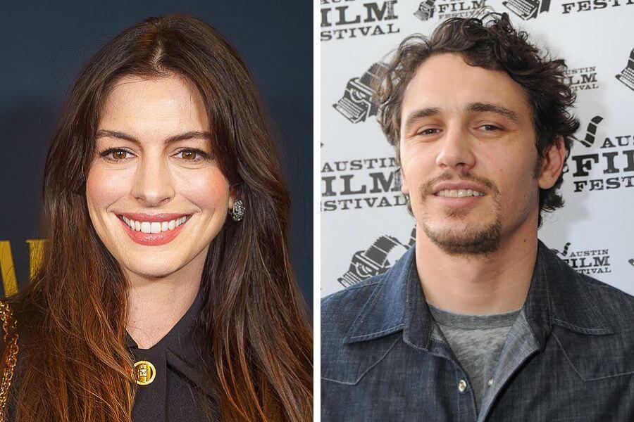 Anne Hathaway and. James Franco