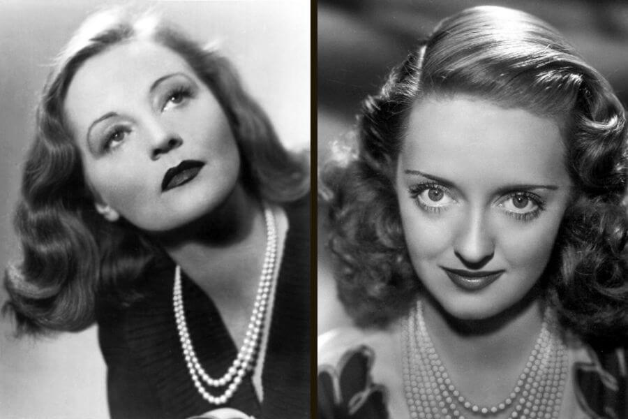 Tallulah Bankhead and Bette Davis