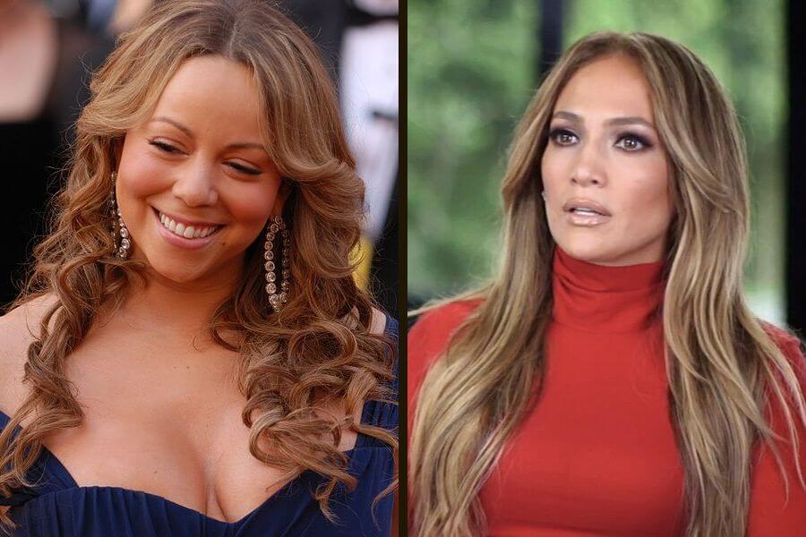 Mariah Carey and Jennifer Lopez