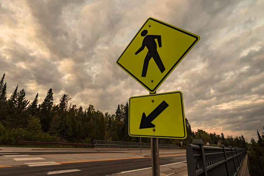 Pedestrian Sign